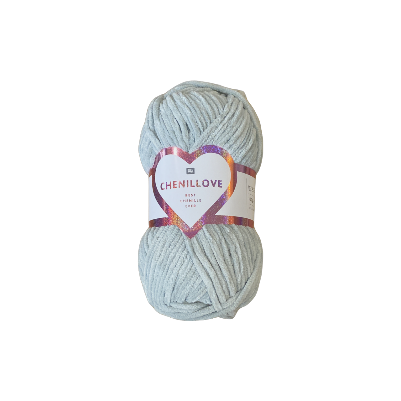 RICO Chenillove Mint (009) chenille yarn - 100g